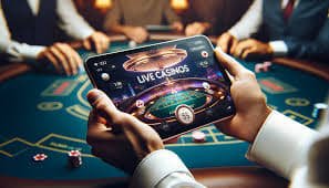 Antarmuka aplikasi mobile pelanet77 menampilkan pasar sportsbook dan meja live dealer